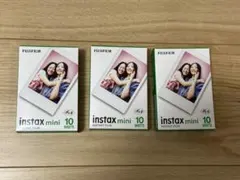 富士フィルム チェキ instax mini フィルム 10枚入り 3パック
