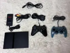 動作品 SONY PlayStation2 SCPH-70000 付属品セット