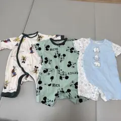 ディズニー　ベビー服　ミッキー　カバーオール　50 60 70のサムネイル