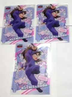 忍たま乱太郎　クリアカードコレクション2　　竹谷八左ヱ門3点セット