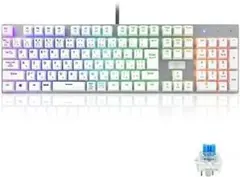 【未使用】e元素 メカニカル式ゲーミング キーボード 青軸