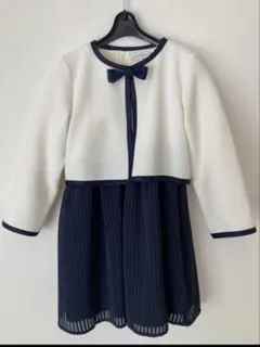 美品 グリーンレーベルリラクシング 卒園入学フォーマルワンピース