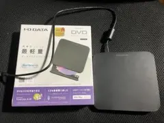 I-O DATA DVRP-UBLK ポータブルDVDドライブ