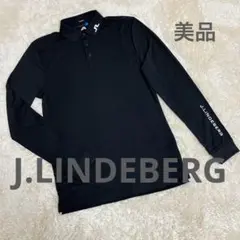 美品✨ジェイリンドバーグ✨J.LINDEBERG✨ゴルフ✨長袖✨ポロシャツ✨S