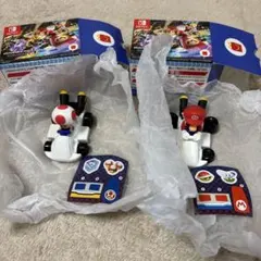 【新品未使用】マクドナルド ハッピーセット マリオカート キノピオ・マリオ