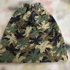 迷彩キルティング巾着