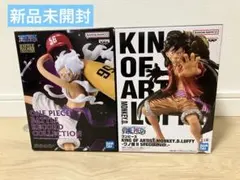 【２個セット】ワンピース　フィギュア　ルフィ　ニカ