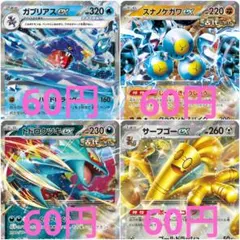 【テラスタルフェスex】収録カード⑤ 各1枚