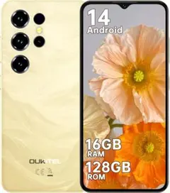 OUKITEL C2 SIMフリー スマホ 本体 4G対応 Android 14