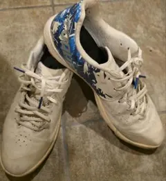 ASICS　TOQUE　ホワイト/ブルー サッカーシューズ 28.0cm