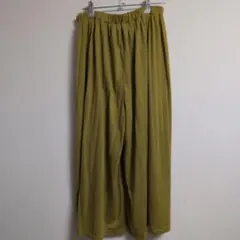 earth music&ecology ガウチョパンツ マスタード　Fサイズ