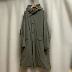 極美品　Comoli フーデッドコート　1サイズ　グレー 2025年最新】comoli フーデッドコートの人気アイテム - メルカリ