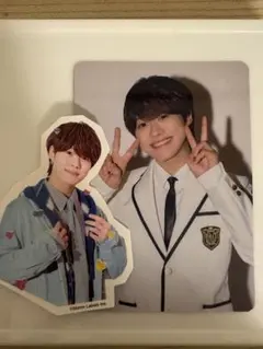 大橋和也 HARD WORK ファミクラ盤 トレカ シール