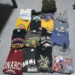 男児 冬トップス 17枚まとめ売り 120 中古