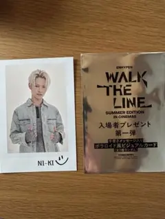 専用　ENHYPEN WALK THE LINEポラロイド風カード 特典　ニキ