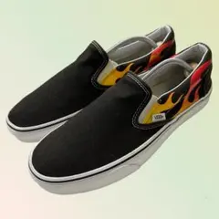 VANS SLIP-ON バンズ フレイム ファイヤーパターン スリッポンのサムネイル
