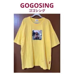 プリントTシャツ オーバーサイズ イエロー 韓国のサムネイル