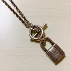 美品】HERMES エルメス カデナ ネックレス Ag925 シルバー4M58 - メルカリ