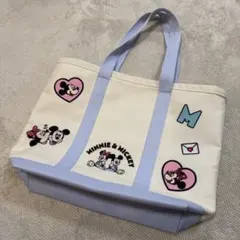 ディズニーリゾート公式 ミッキー　ミニー トートバッグ なかよしクラブ