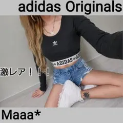 超激レア！　adidas Originals　ウエストロゴテープ　ショート丈　Tのサムネイル