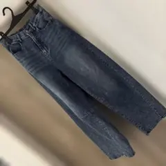 バレルレッグジーンズ　デニム　ボトムス　レディース　M コットン　レーヨン