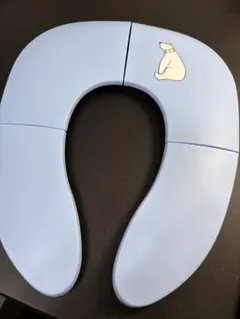 折りたたみ補助便座 シロクマ柄