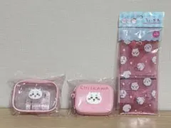 ちいかわ ぷっくりクリアミニポーチ ミニシリコンポーチ ロングクリアケース