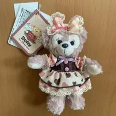 シェリーメイ　ぬいぐるみバッジ　スウィートダッフィー バレンタイン　タグ付き