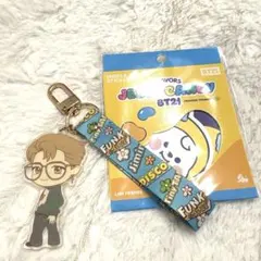 BTS ジミン　BT21 チミー　タイニータン　ストラップ　フレークシール