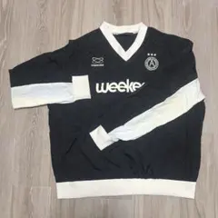 Ritzy プリントVネックゲームシャツ ロンT