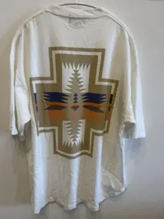 Pendleton グラフィックTシャツ Lサイズ ホワイト　ベイフロー