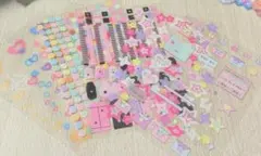 韓国シール☆大量！6枚シートセット 平成☆韓国②