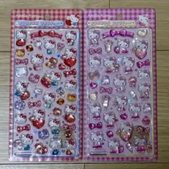 【新品】ハローキティ ボンボンドロップシール 2枚セット