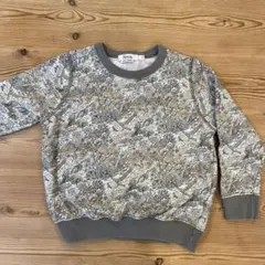 ボンポワン　リバティプリント　トレーナー