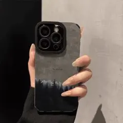 iPhone15 pro用ケース 森林デザイン スマホケース おしゃれ