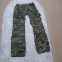 REAL CRUSH 迷彩カーゴパンツ 1986