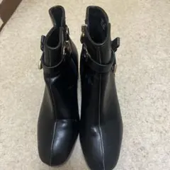 Black boots size 23cmのサムネイル