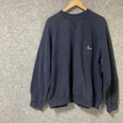 Papas パパス スウェット トレーナー ネイビー