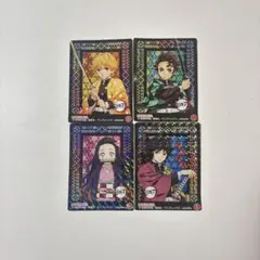 鬼滅の刃 ホログラム ステッカー 竈門炭治郎 竈門禰豆子 冨岡義勇 我妻善逸