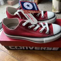CONVERSE ALL STAR OX スニーカー 23.0cm レッド