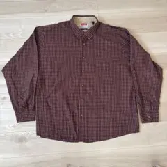 Wrangler 3XL チェックシャツ ボタンダウンシャツのサムネイル
