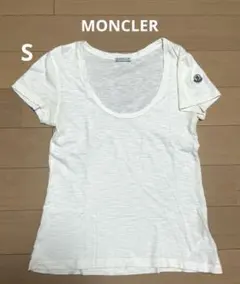 MONCLER モンクレール Tシャツ カットソー S 白 ホワイトのサムネイル