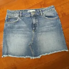 ZARA デニムミニスカート L