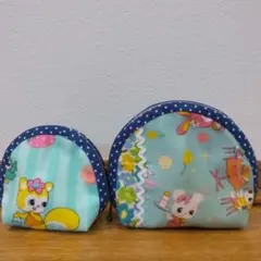 ハンドメイド　ポーチ　ハニーチューン