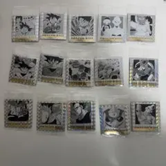 ドラゴンボール40周年記念ウエハース第1弾ホログラムステッカー 15枚セット