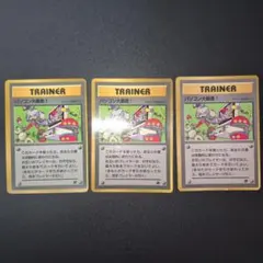 ポケモンカード　旧裏　パソコン大暴走！　3枚セット
