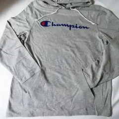 未使用【M（Asia...XL）サイズ】Champion パーカー　グレー
