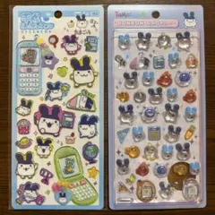 【正規品】ボンボンドロップシール　平成はっぴーフォン　たまごっち　みみっち　2種