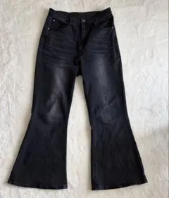 SHEIN Dazy ブラック ブーツカットデニム