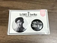 Snow Man 1st Anniversary目黒蓮 缶バッチ